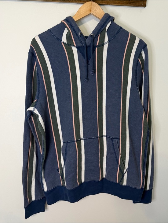 Abercrombie & Fitch Other - Abercrombie & Fitch Men’s Large Soft A&F Fleece Striped Pullover Hoodie
